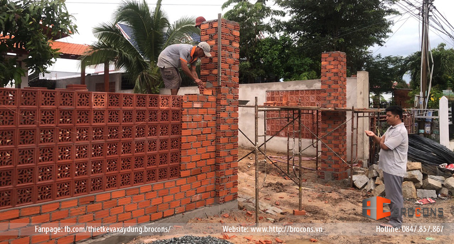 Xây dựng Brocons thi công công trình nhà ở tại Bình Thuận 
